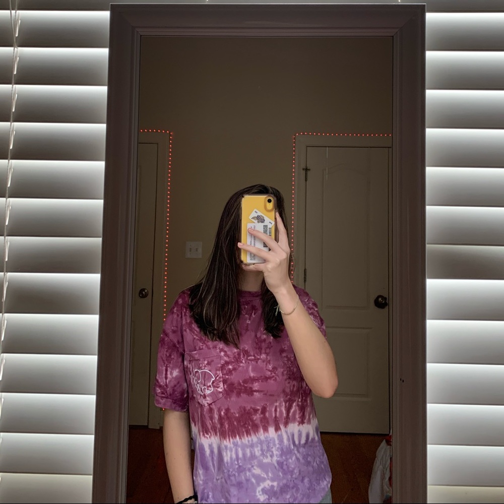 Purple tie dye Ivory Ella T-shirt